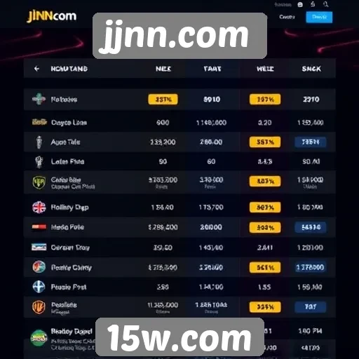 Desempenho de jjnn.com em comparação com concorrentes